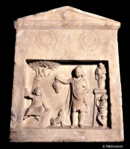 Grabstele eines Jungen, Mitte 2. Jh. v. Chr. Smyrna
© Rijksmuseum Leiden